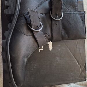 Sorel Black Combat Boots